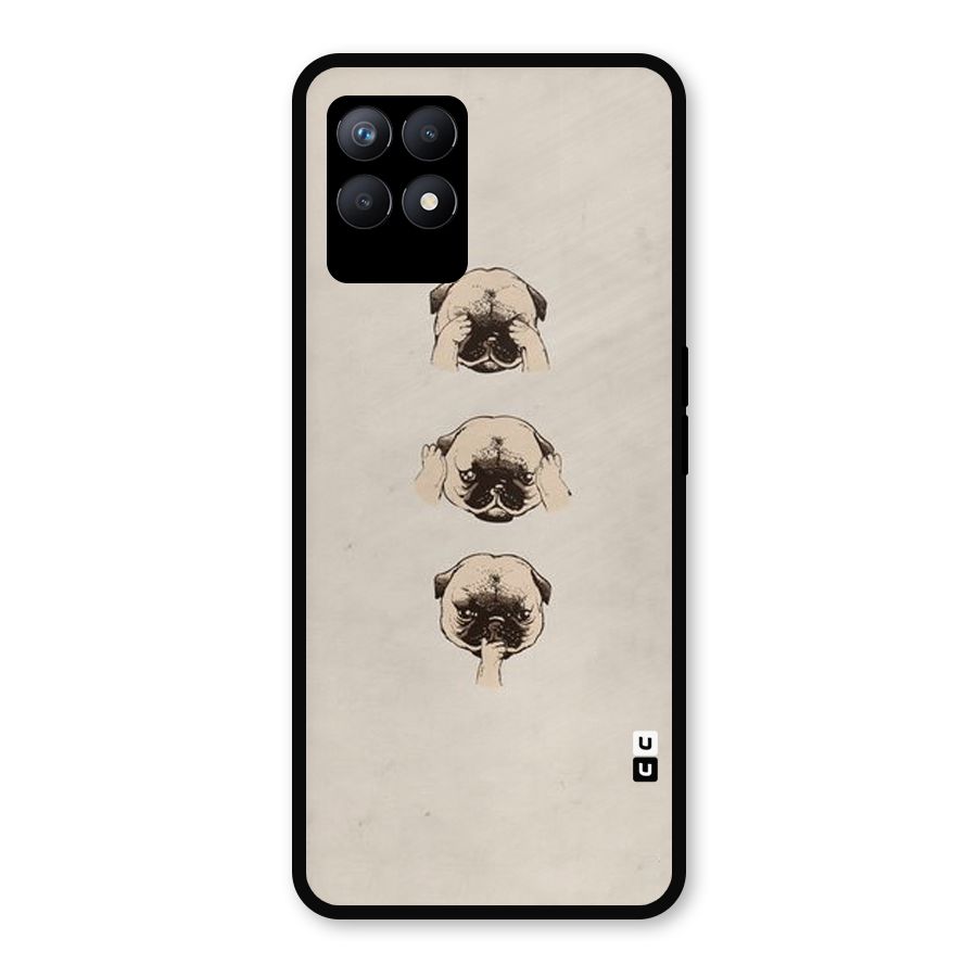 Doggo Moods Metal Back Case for Realme 8i