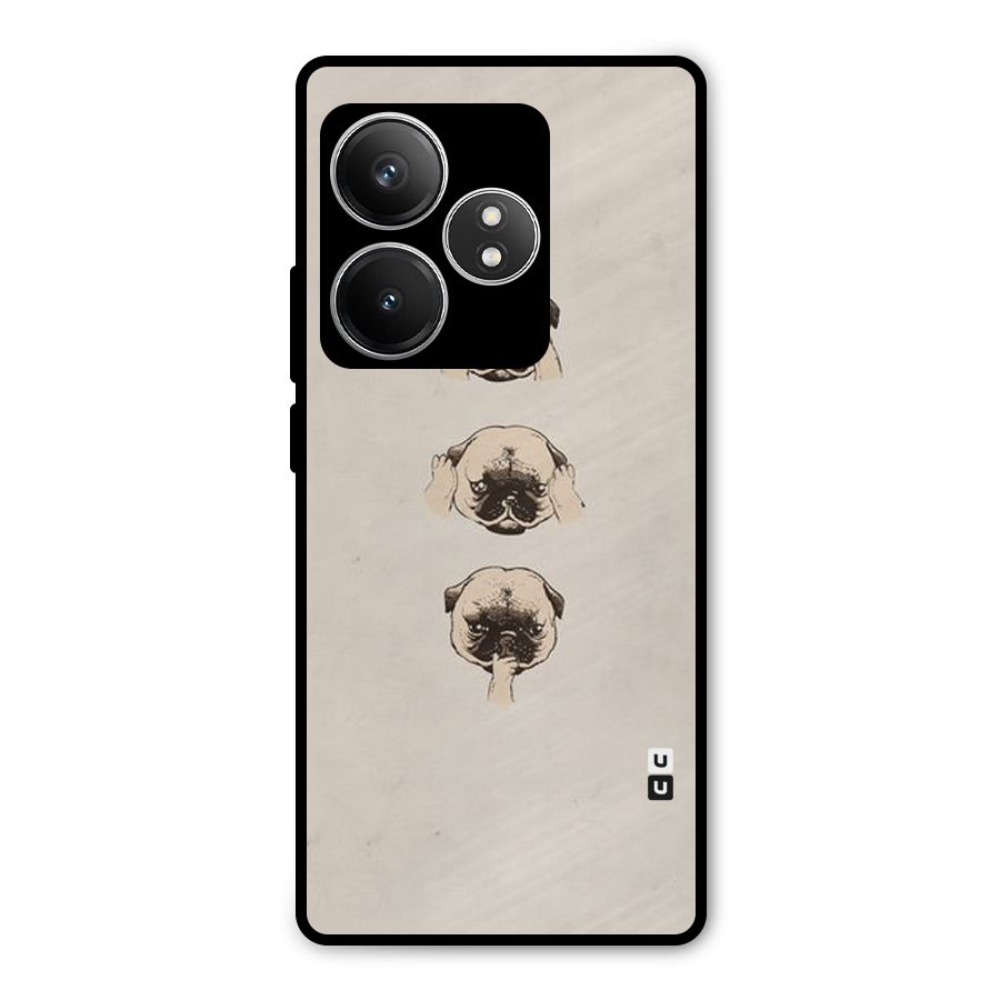Doggo Moods Metal Back Case for Realme GT 6T