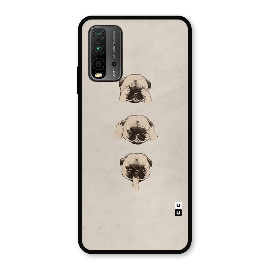 Doggo Moods Metal Back Case for Redmi 9 Power