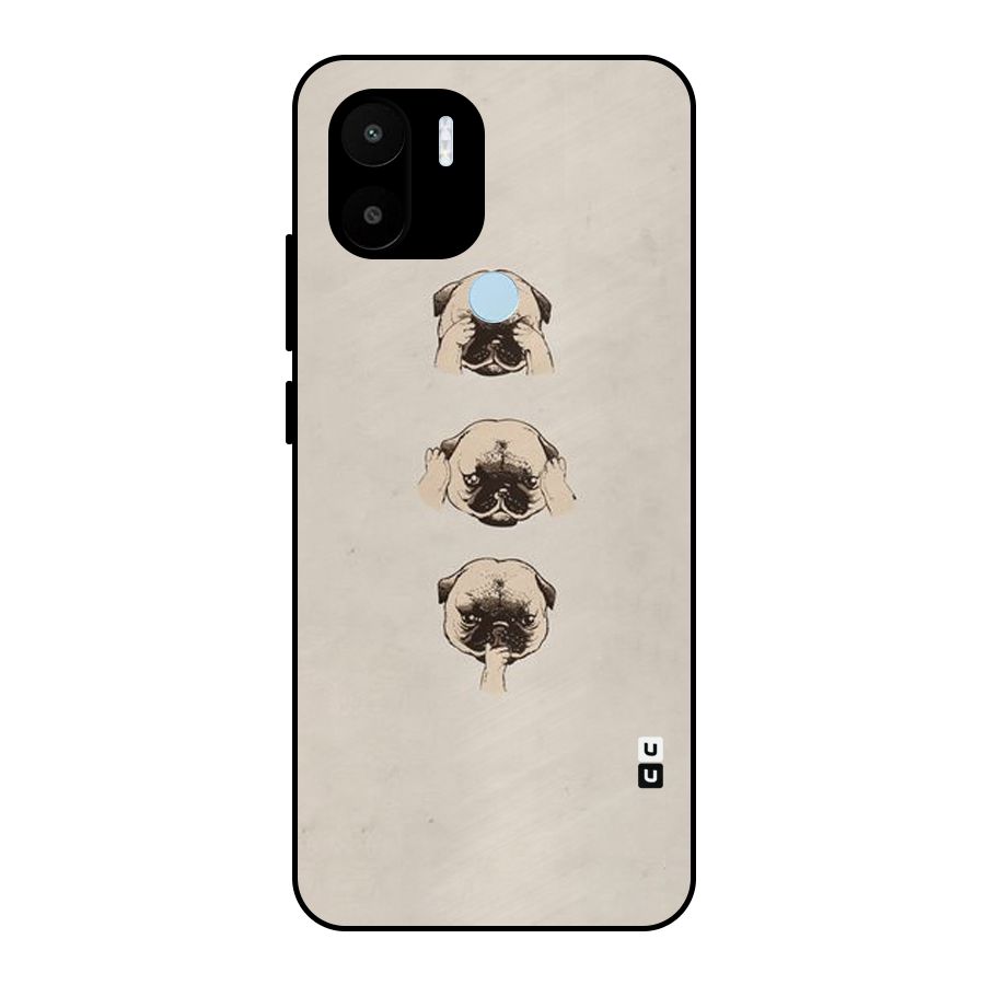 Doggo Moods Metal Back Case for Redmi A1+
