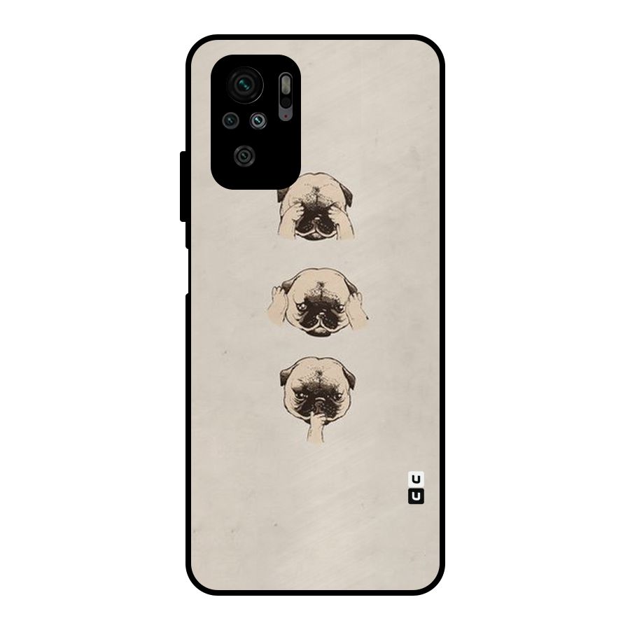 Doggo Moods Metal Back Case for Redmi Note 10