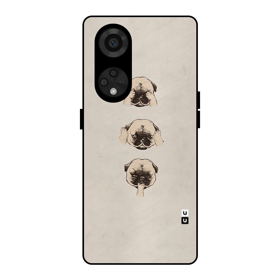 Doggo Moods Metal Back Case for Reno8 T 5G