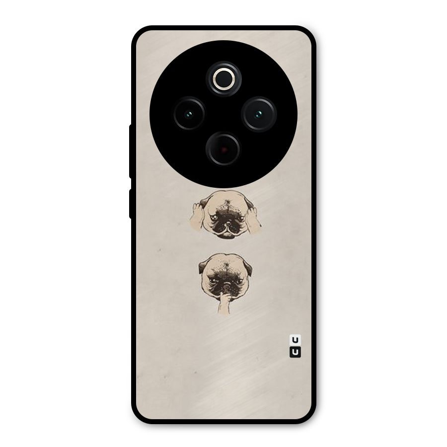 Doggo Moods Metal Back Case for Vivo T4