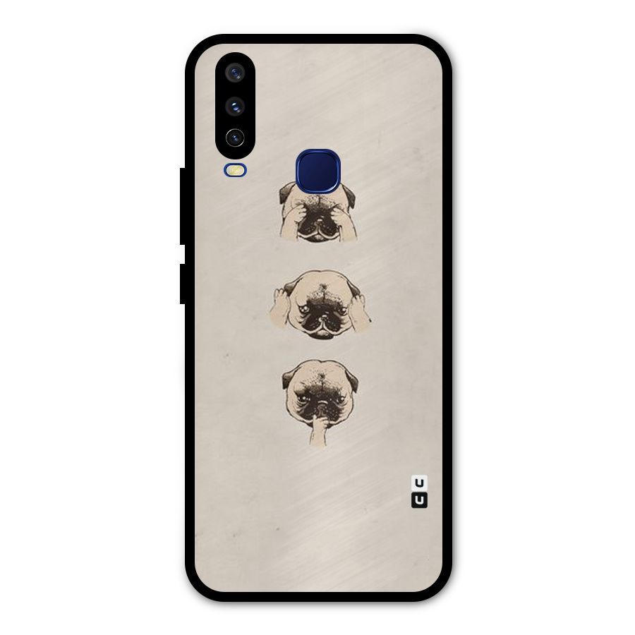 Doggo Moods Metal Back Case for Vivo V17