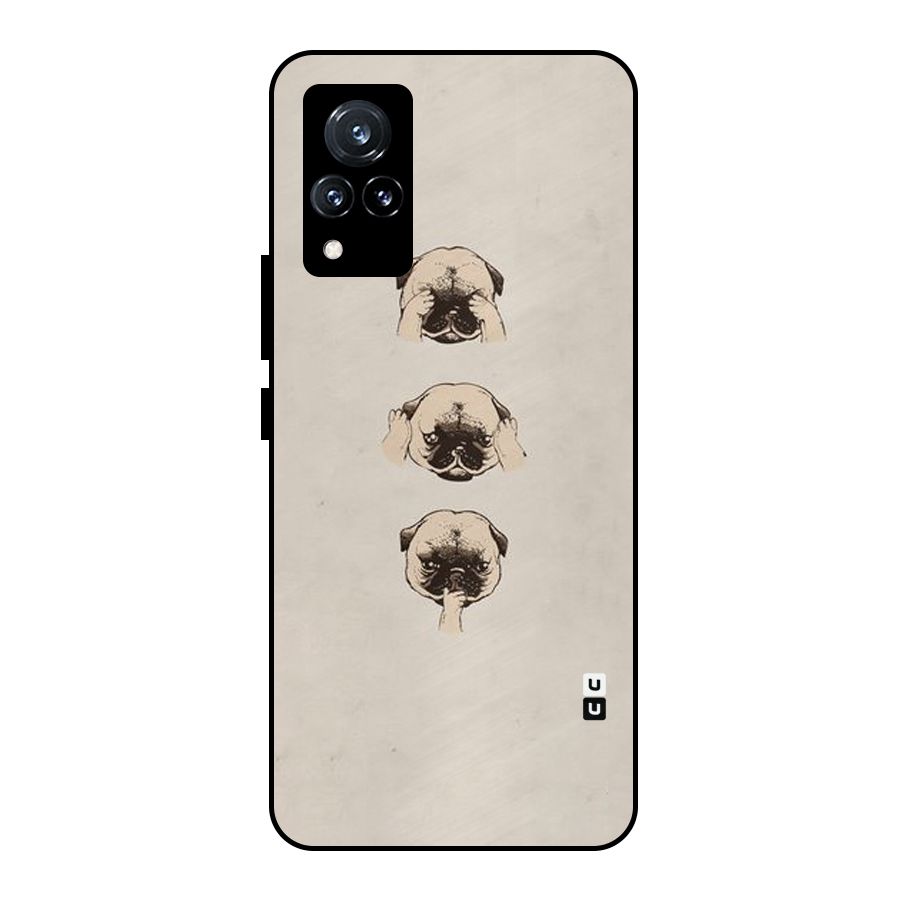 Doggo Moods Metal Back Case for Vivo V21 5G