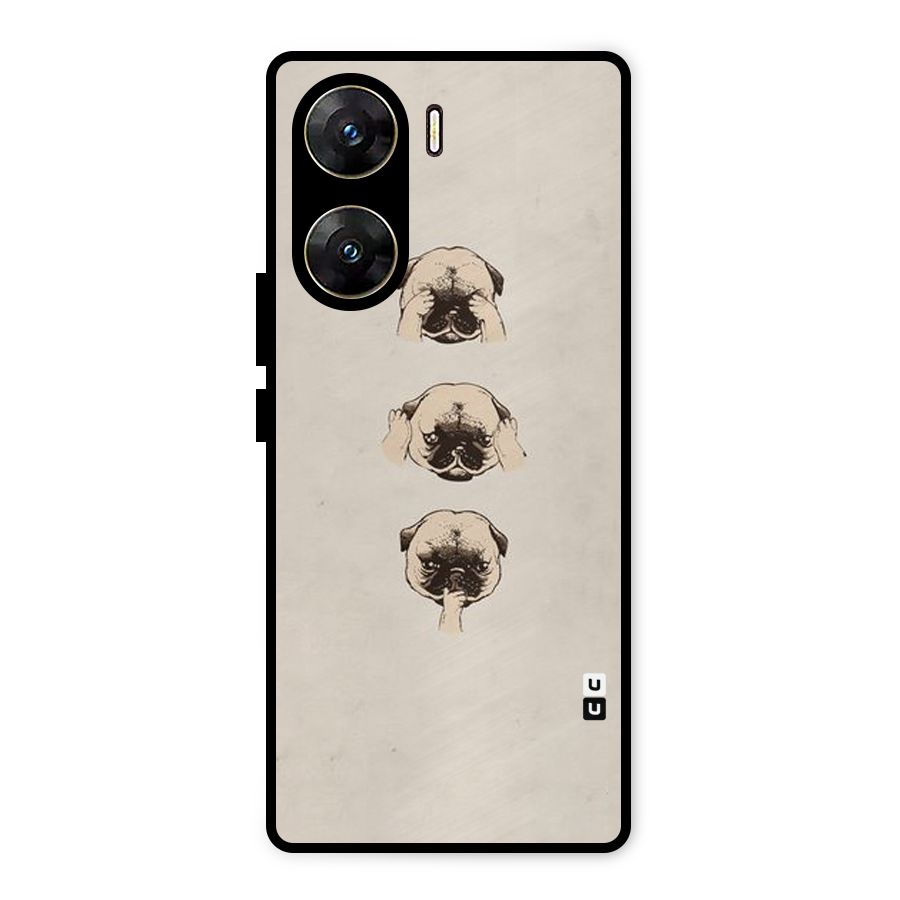 Doggo Moods Metal Back Case for Vivo V29e