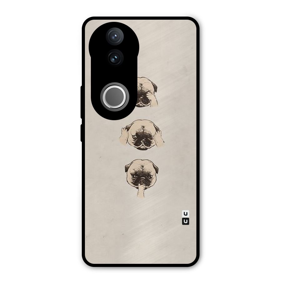 Doggo Moods Metal Back Case for Vivo V50e