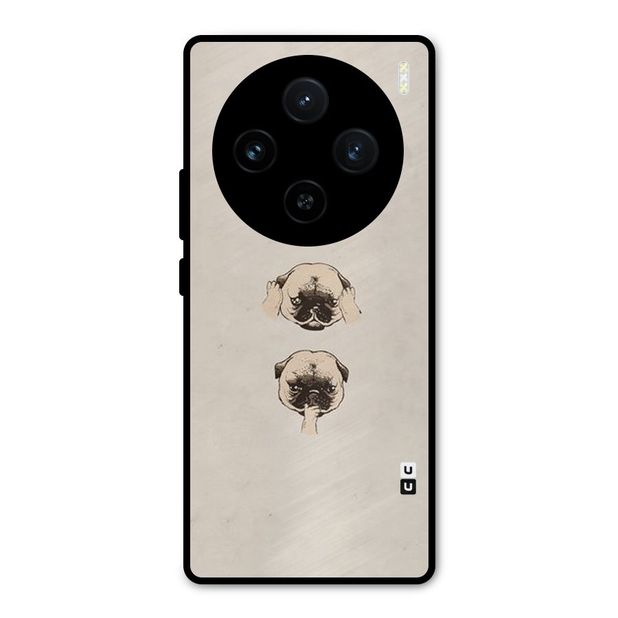 Doggo Moods Metal Back Case for Vivo X100