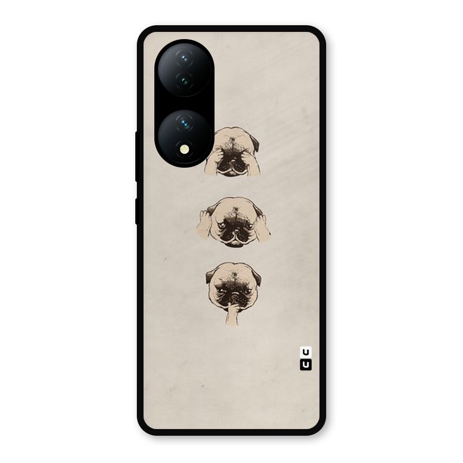 Doggo Moods Metal Back Case for Vivo Y100