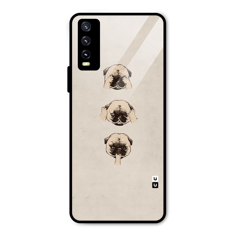Doggo Moods Metal Back Case for Vivo Y20