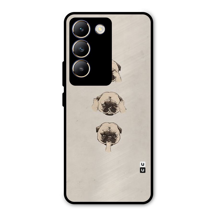 Doggo Moods Metal Back Case for Vivo Y200e