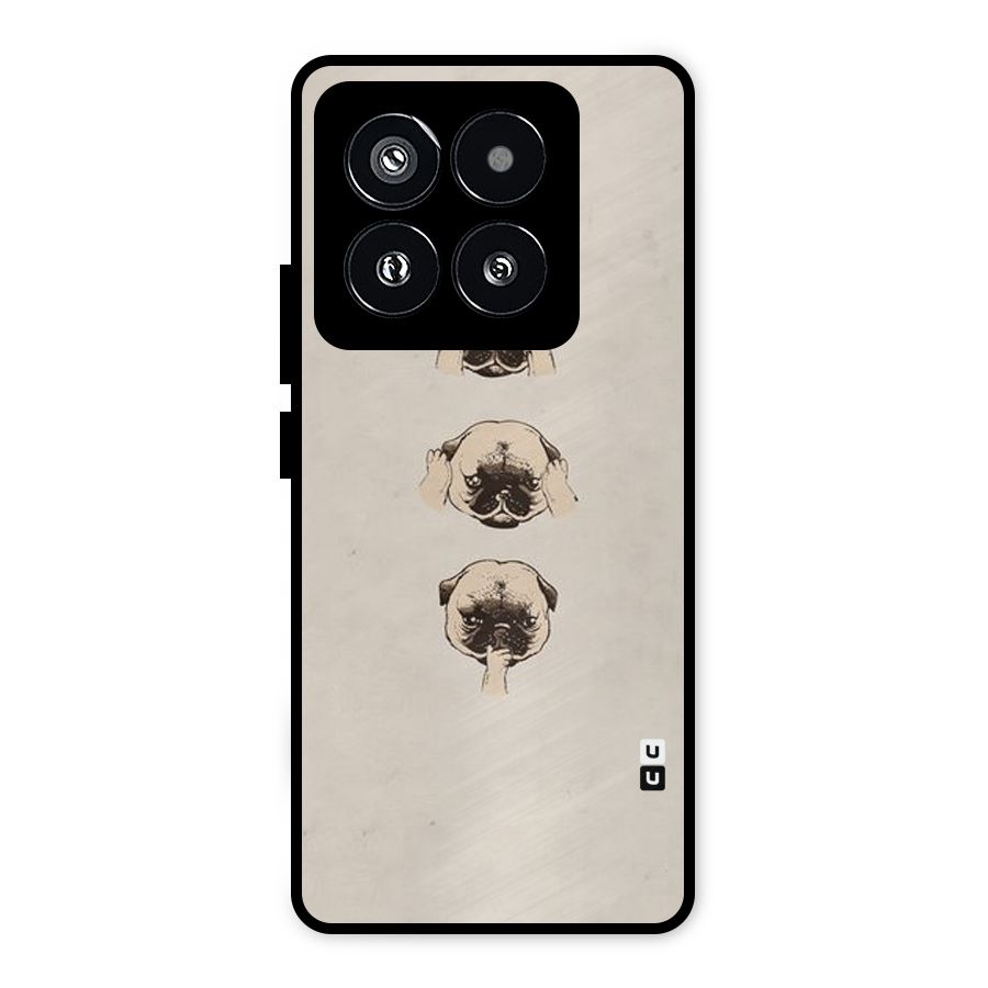 Doggo Moods Metal Back Case for Xiaomi 14 Pro