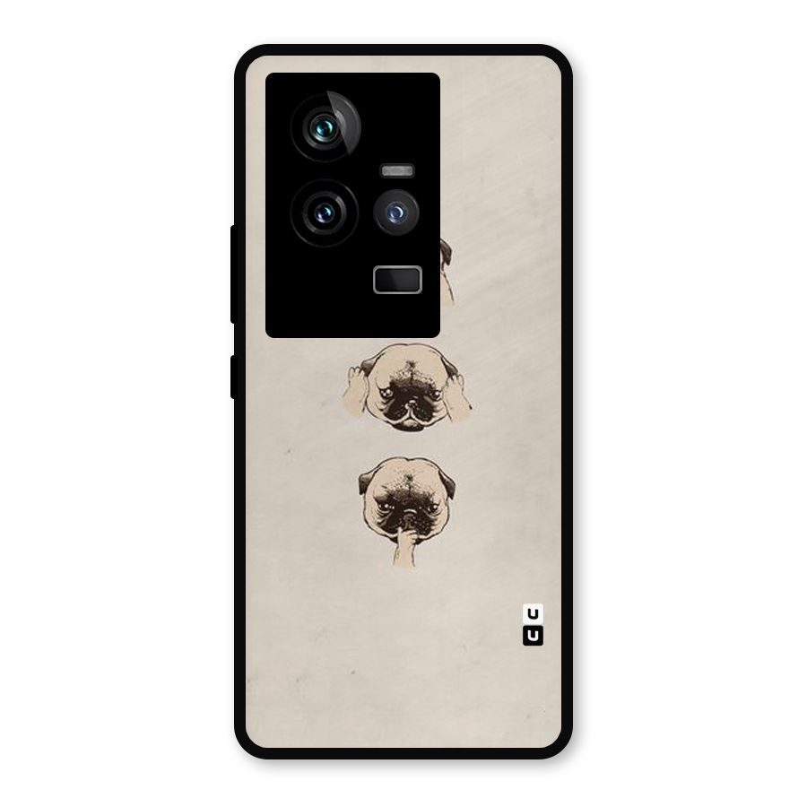 Doggo Moods Metal Back Case for iQOO 11 5G