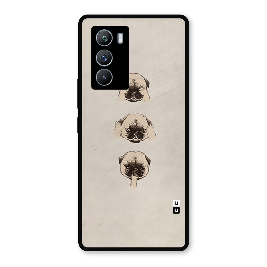 Doggo Moods Metal Back Case for iQOO 9 SE