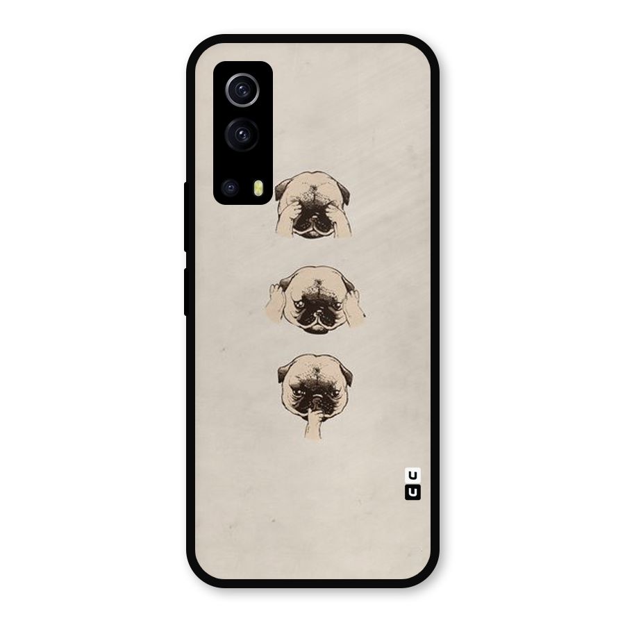 Doggo Moods Metal Back Case for iQOO Z3