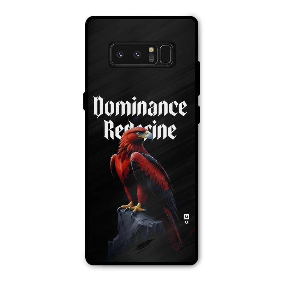 Dominance Eagle Metal Back Case for Galaxy Note 8