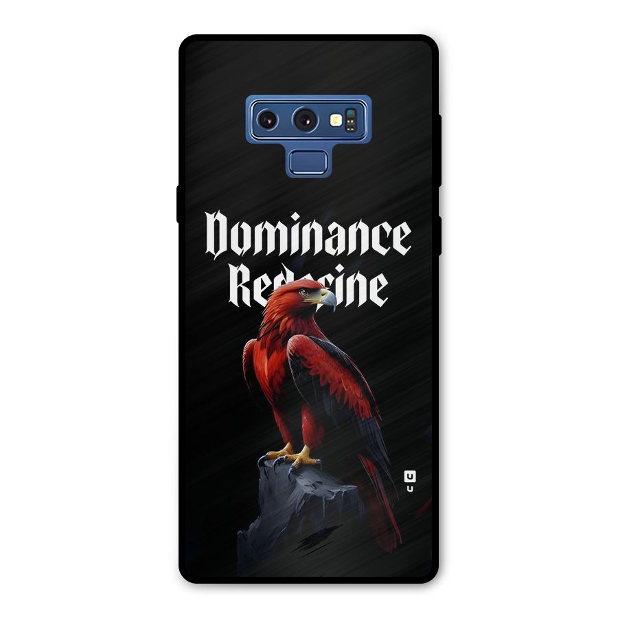 Dominance Eagle Metal Back Case for Galaxy Note 9