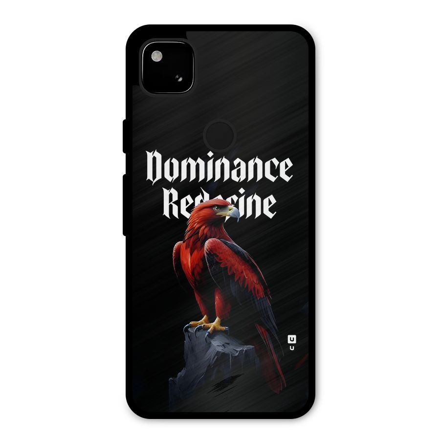 Dominance Eagle Metal Back Case for Google Pixel 4a