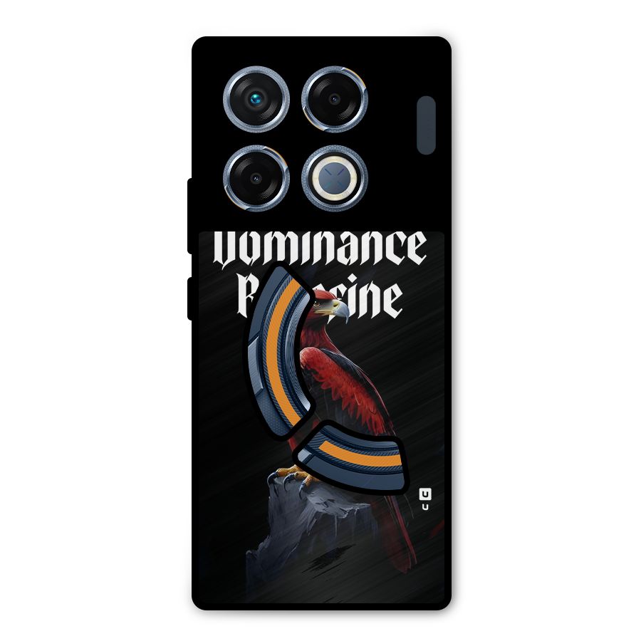 Dominance Eagle Metal Back Case for Infinix GT 20 Pro