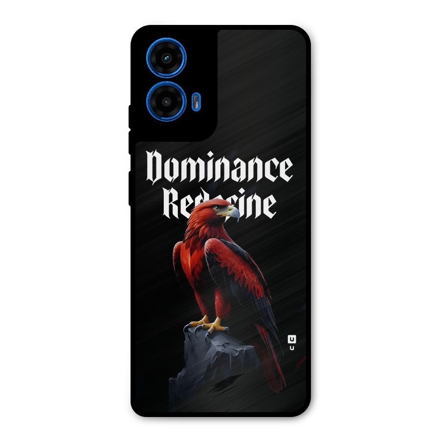Dominance Eagle Metal Back Case for Moto G45