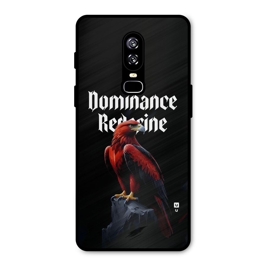 Dominance Eagle Metal Back Case for OnePlus 6