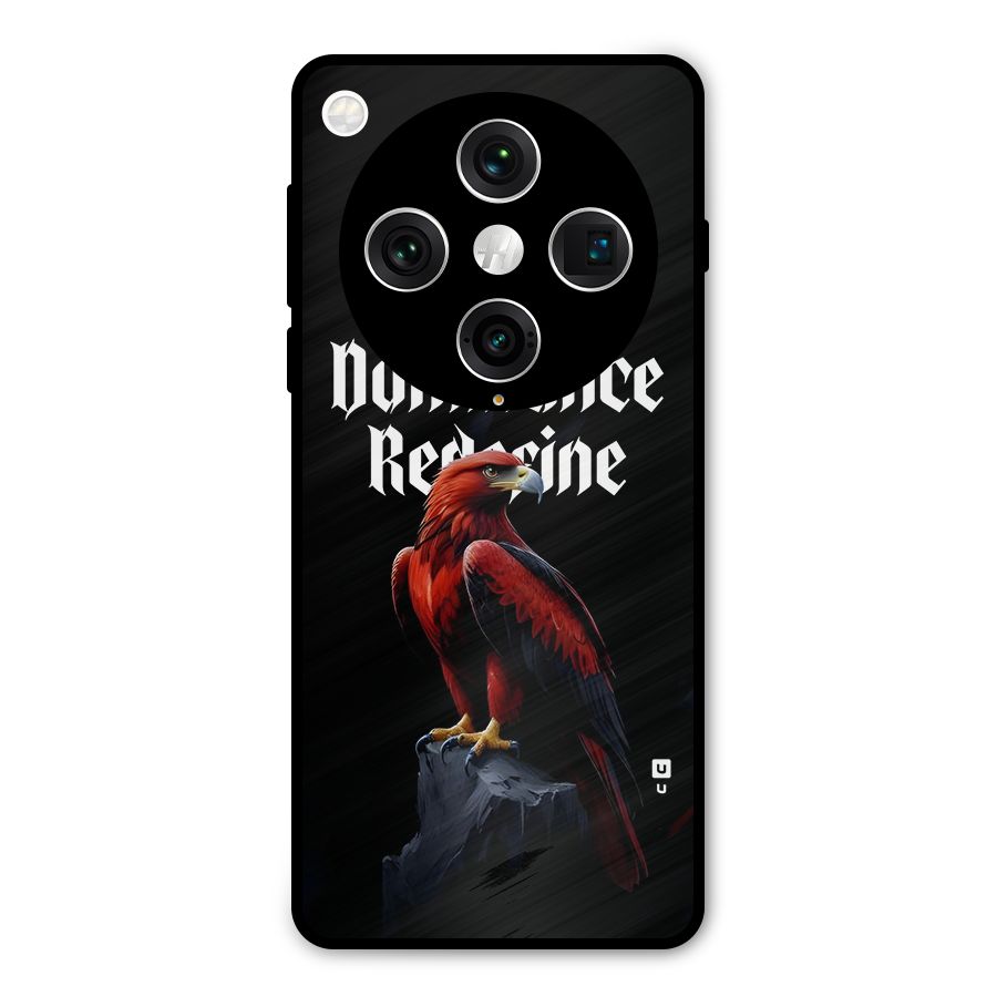 Dominance Eagle Metal Back Case for Oppo Find X8 Pro
