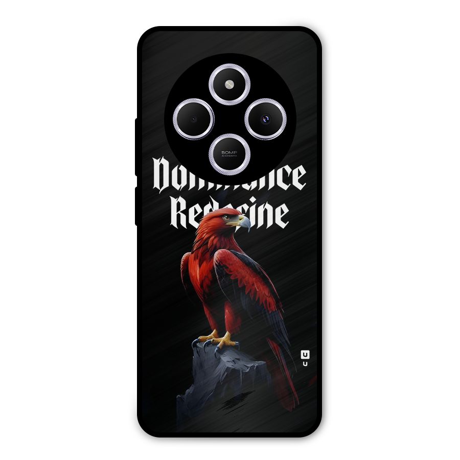 Dominance Eagle Metal Back Case for Poco M7