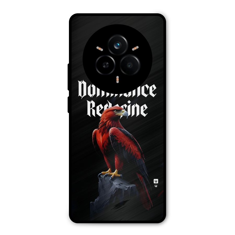 Dominance Eagle Metal Back Case for Realme 14 Pro