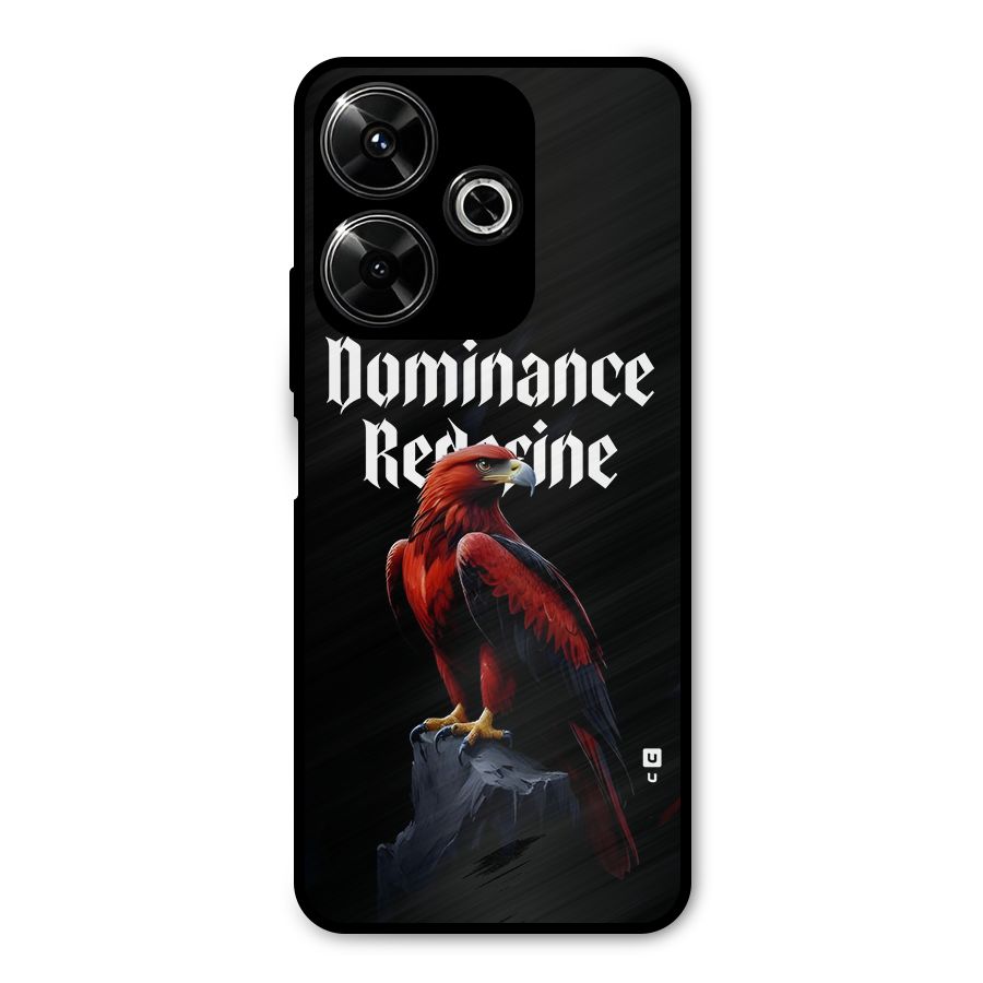 Dominance Eagle Metal Back Case for Redmi 13 5G
