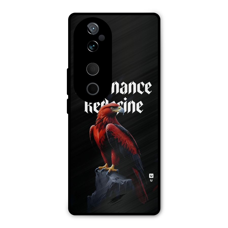 Dominance Eagle Metal Back Case for Vivo T3 Ultra