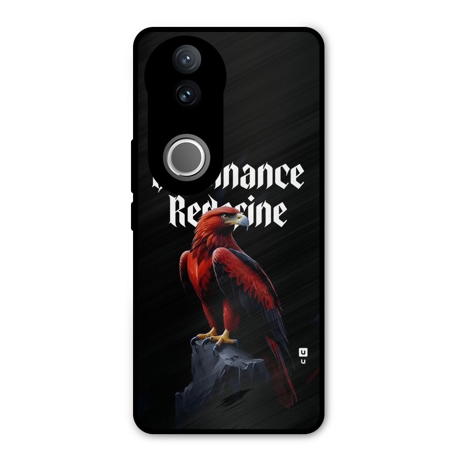 Dominance Eagle Metal Back Case for Vivo V50e
