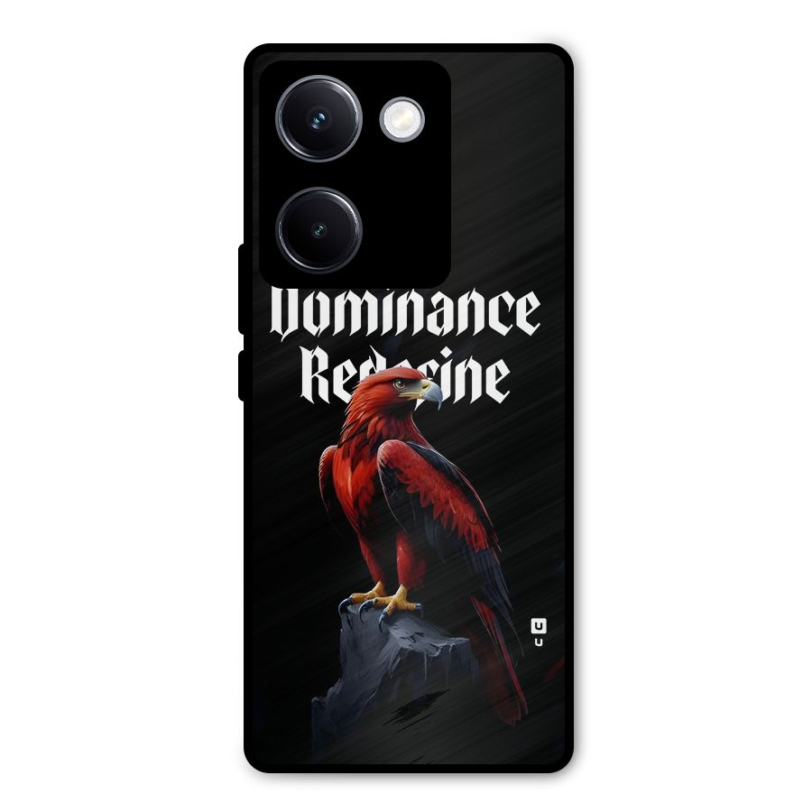 Dominance Eagle Metal Back Case for Vivo Y300 Plus