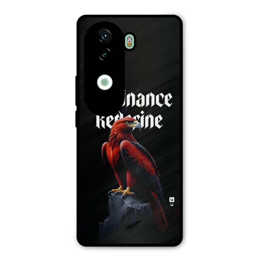 Dominance Eagle Metal Back Case for iQOO Z9s