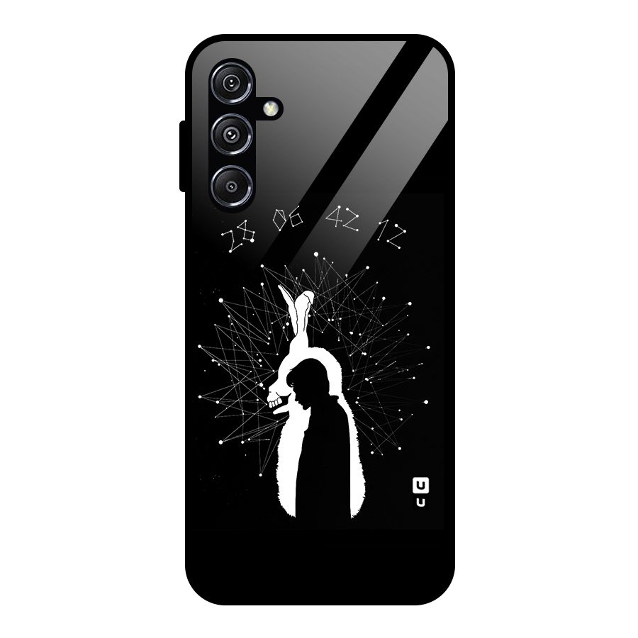 Donnie Darko Silhouette Glass Back Case for Galaxy M34 5G