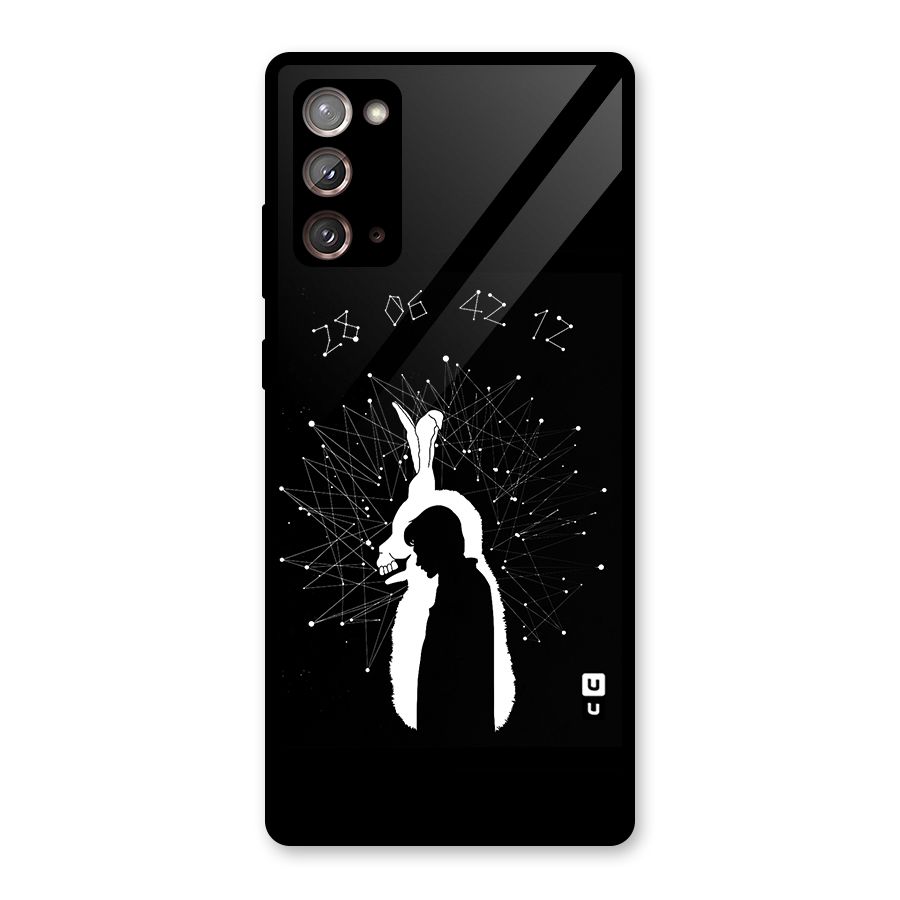 Donnie Darko Silhouette Glass Back Case for Galaxy Note 20