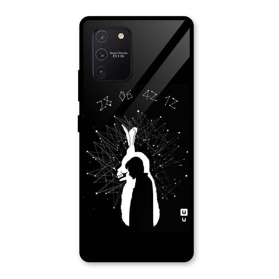 Donnie Darko Silhouette Glass Back Case for Galaxy S10 Lite