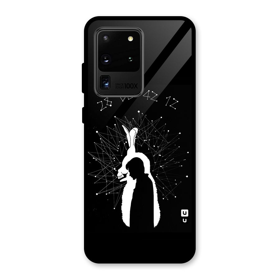 Donnie Darko Silhouette Glass Back Case for Galaxy S20 Ultra