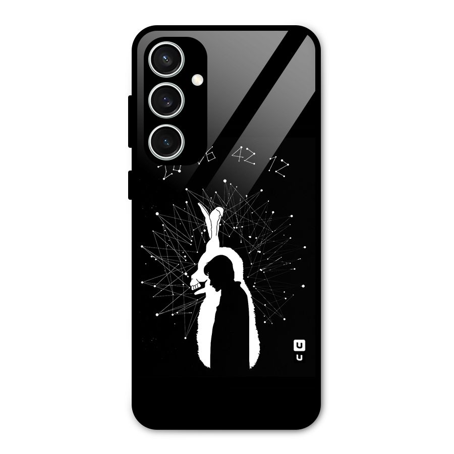 Donnie Darko Silhouette Glass Back Case for Galaxy S23 FE