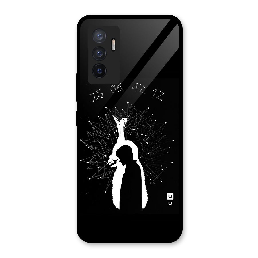 Donnie Darko Silhouette Glass Back Case for Vivo V23e