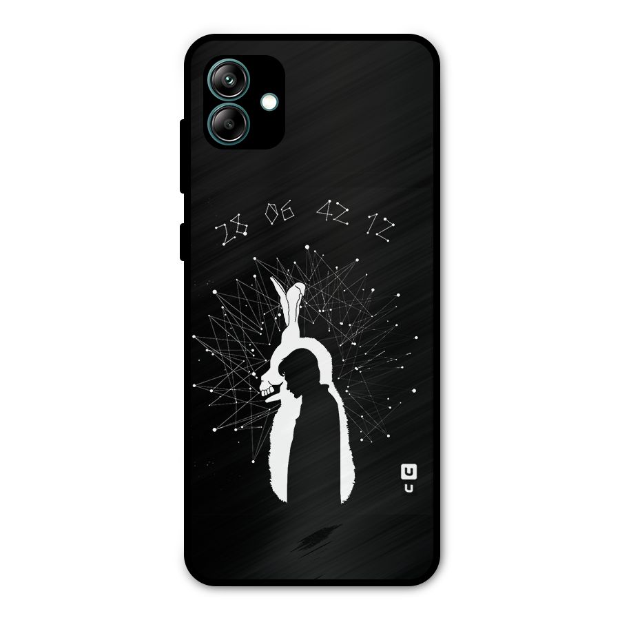 Donnie Darko Silhouette Metal Back Case for Galaxy A04