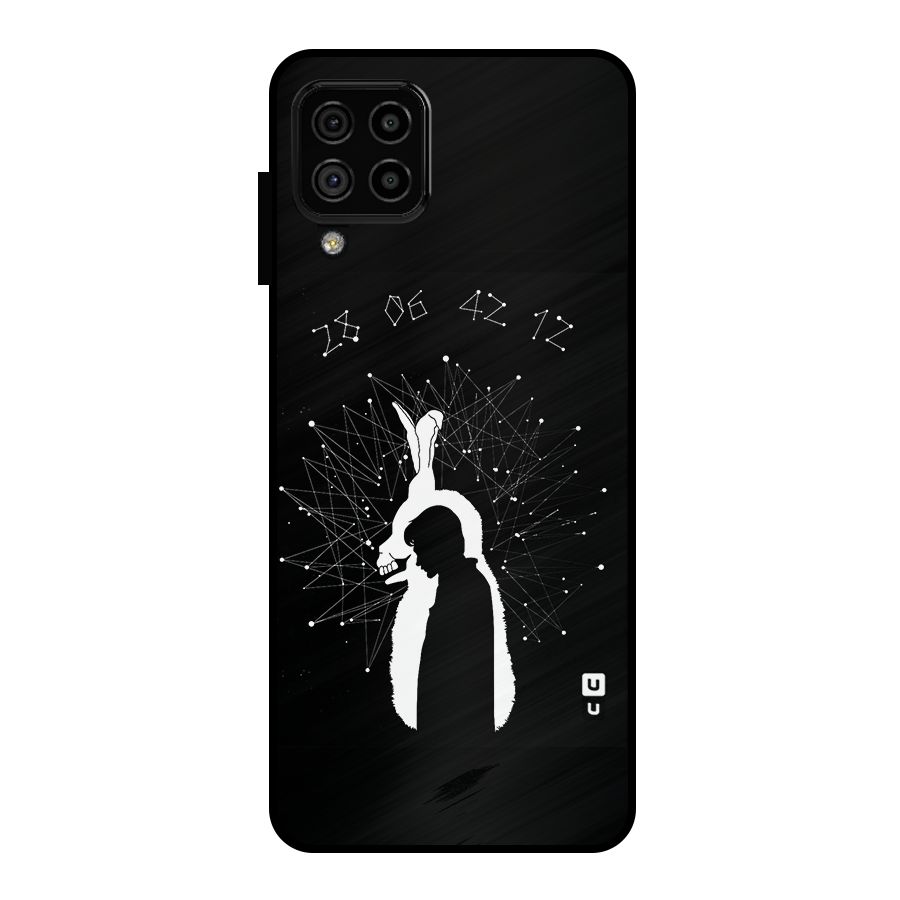 Donnie Darko Silhouette Metal Back Case for Galaxy A22 4G