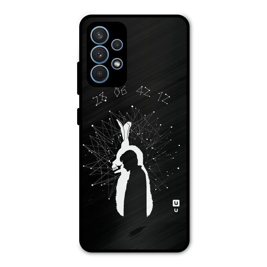 Donnie Darko Silhouette Metal Back Case for Galaxy A32