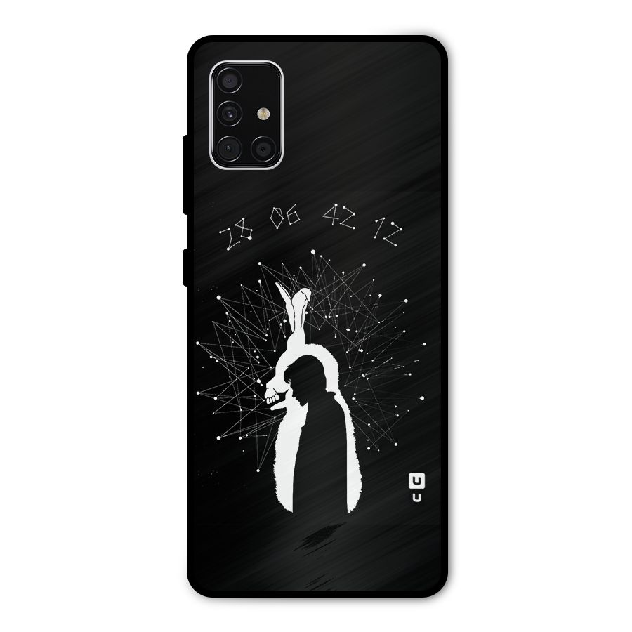 Donnie Darko Silhouette Metal Back Case for Galaxy A51