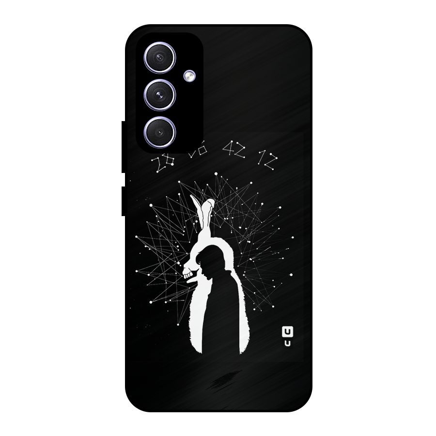 Donnie Darko Silhouette Metal Back Case for Galaxy A54