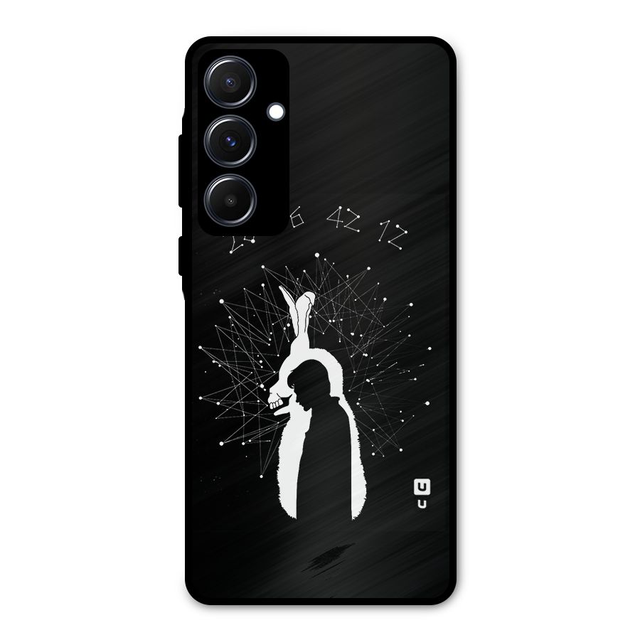 Donnie Darko Silhouette Metal Back Case for Galaxy A55