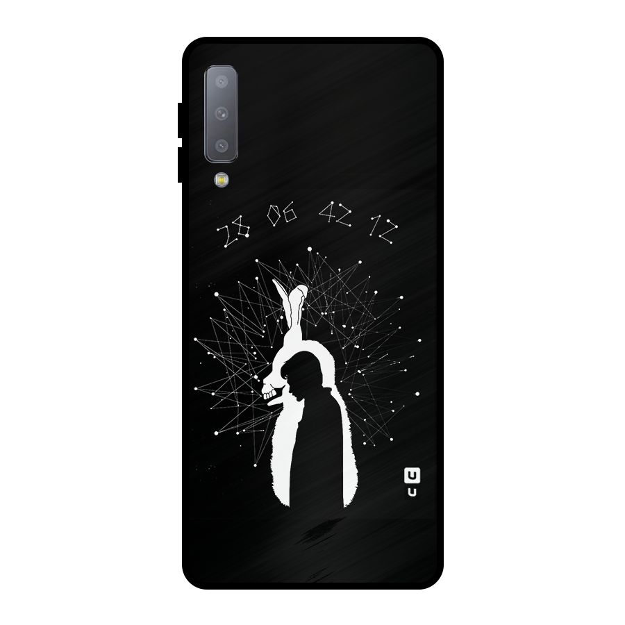 Donnie Darko Silhouette Metal Back Case for Galaxy A7 (2018)