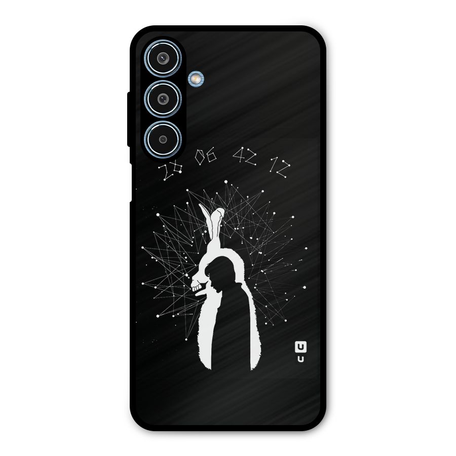 Donnie Darko Silhouette Metal Back Case for Galaxy M35