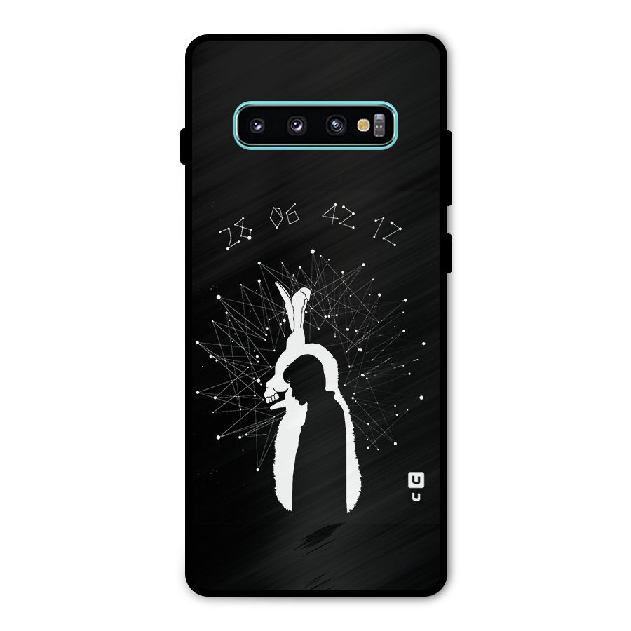 Donnie Darko Silhouette Metal Back Case for Galaxy S10 Plus