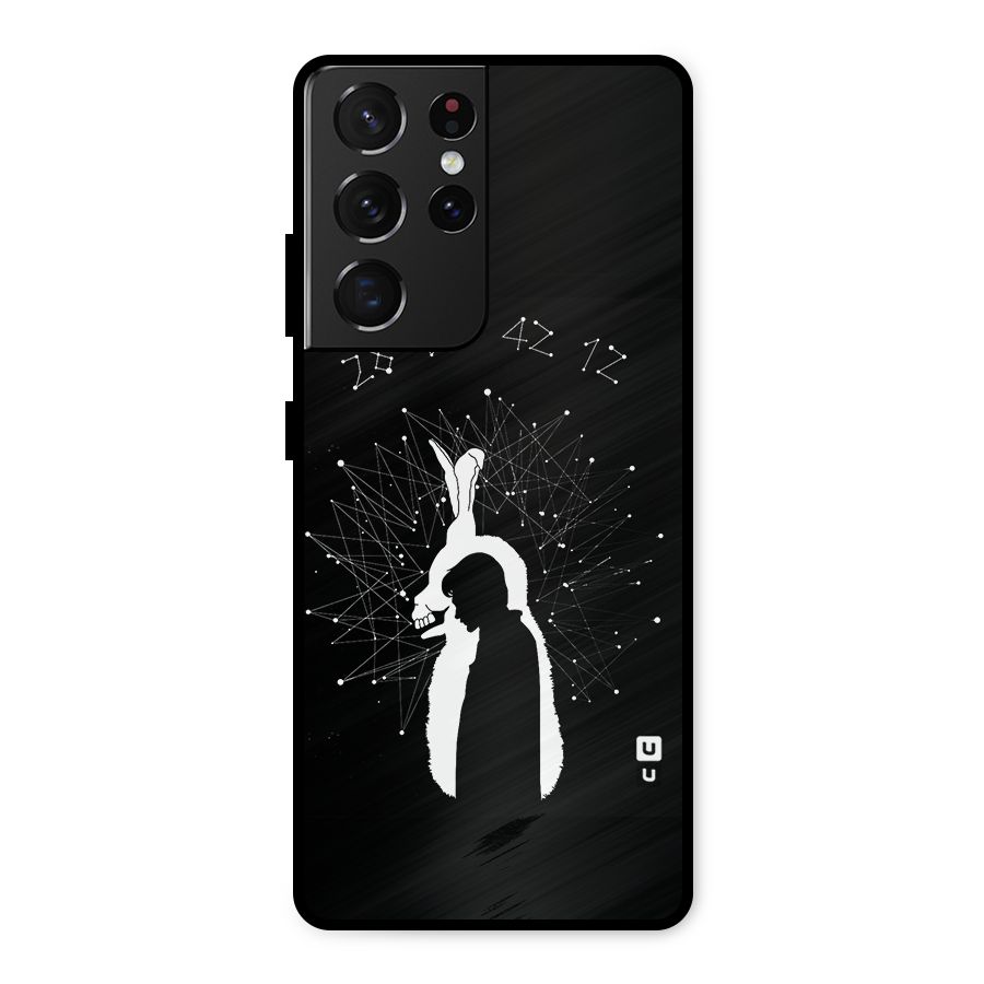 Donnie Darko Silhouette Metal Back Case for Galaxy S21 Ultra 5G