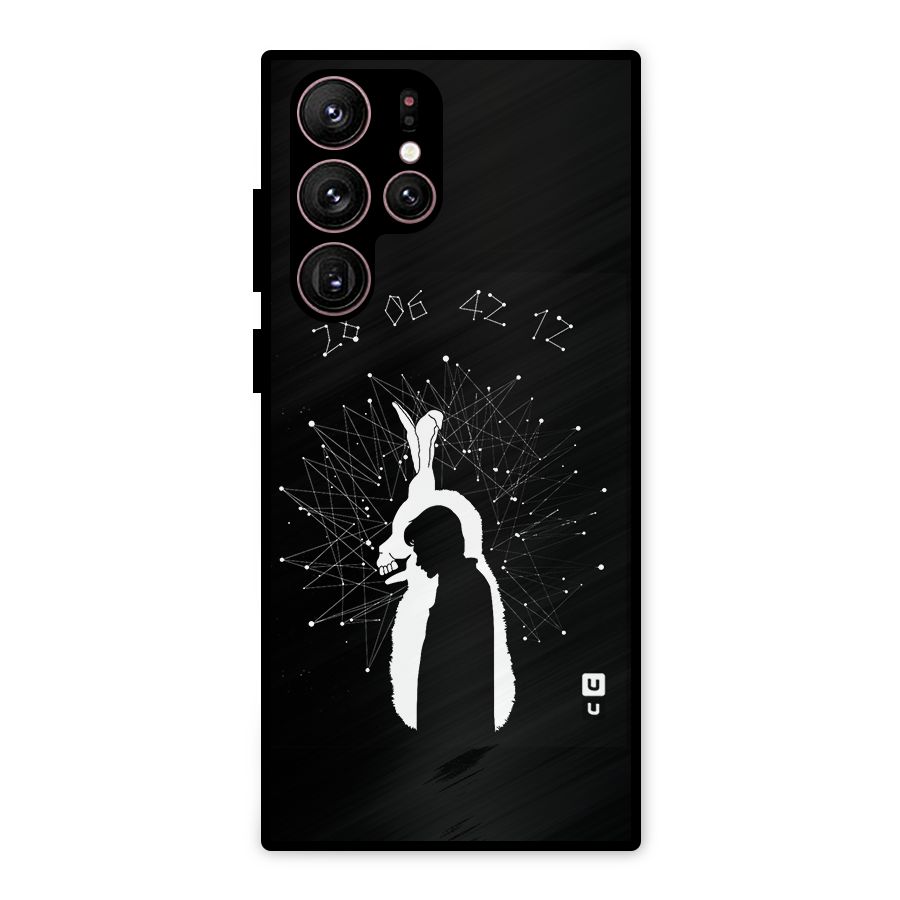 Donnie Darko Silhouette Metal Back Case for Galaxy S22 Ultra 5G